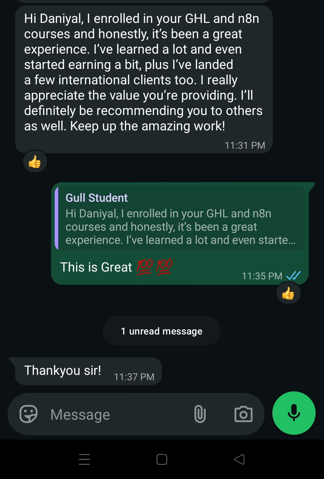 Student Review 1